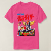 T-shirt Robot Grendizer Boss Borot 1970 (Design devant)