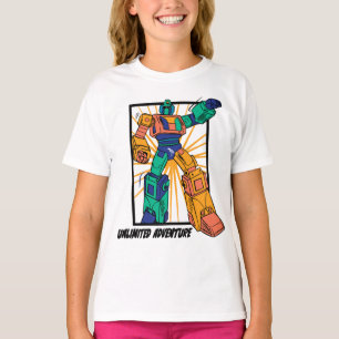 T-shirt Robot Guerrier géant : Aventure illimitée