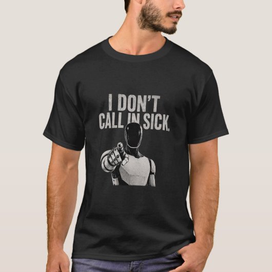 T-shirt Robot IA humanoïde | Robot Tesla (Devant)