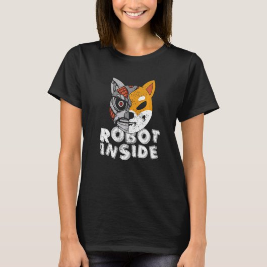 T-shirt Robot Inside Robotics Engineering Robot Animal (Devant)