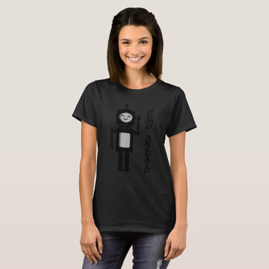 T-shirt Robot Japonais Toy Domo Arigato Robotics Engineer (Devant entier)