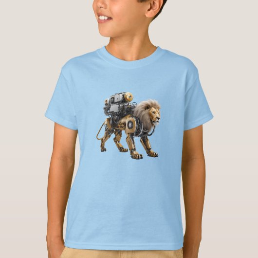 T-shirt Robot Lion (Devant)