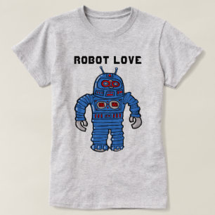 T-shirt Robot Love