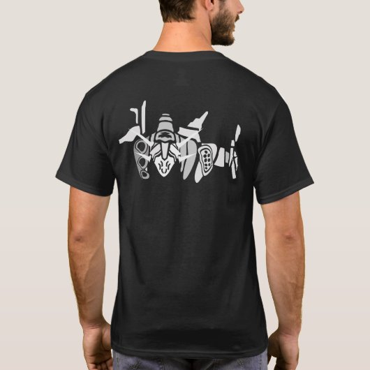 T-shirt Robot Mecha Cyclone (Dos)