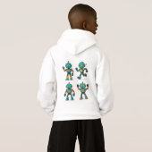 T-shirt Robot Mignon (Dos entier)
