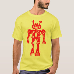 T-shirt Robot Mk I - (rouge) - customisé