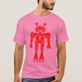 T-shirt Robot Mk I - (Rouge) - Customisé (Devant)
