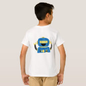 T-shirt Robot personnalisé (Dos entier)