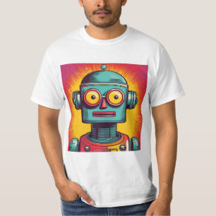 T-shirt Robot Pop Art