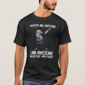 T-shirt Robot Pour Hommes Femmes Robotique Technologie Mac (Devant)