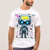 T-shirt Robot Print (Devant)