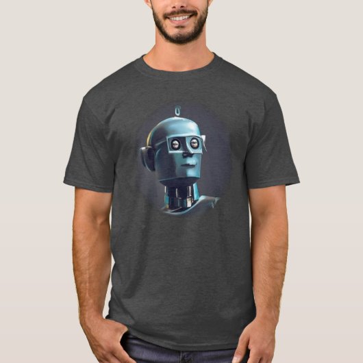 T-shirt Robot Rétro (Devant)