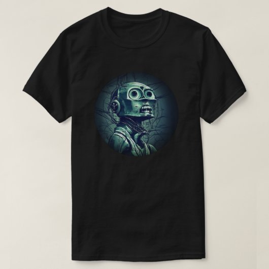 T-shirt Robot Rétro (Design devant)