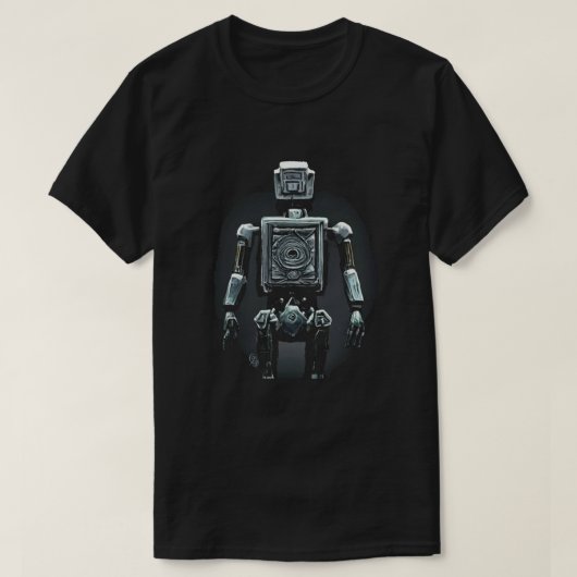 T-shirt Robot Rétro (Design devant)