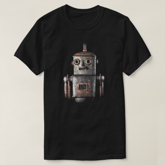 T-shirt Robot Rétro (Design devant)