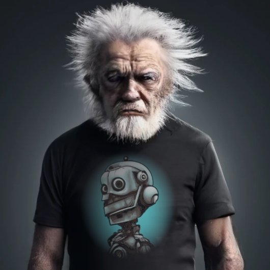 T-shirt Robot Rétro