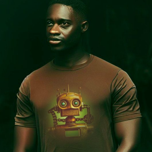 T-shirt Robot Rétro