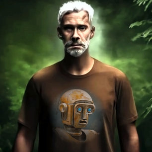 T-shirt Robot Rétro
