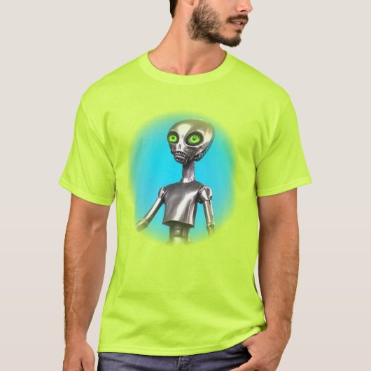 T-shirt Robot Rétro (Devant)