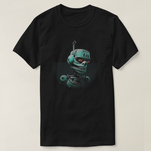 T-shirt Robot Rétro (Design devant)