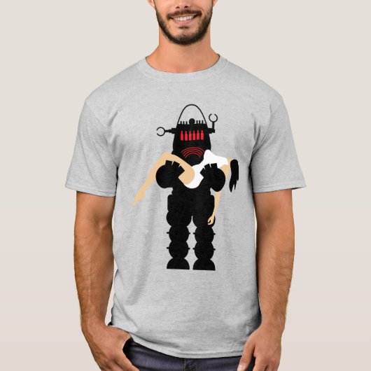 T-shirt Robot Rétro des Années 50 (Devant)