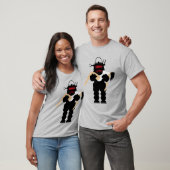 T-shirt Robot Rétro des Années 50 (Unisexe)