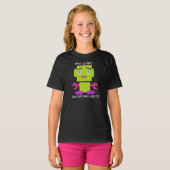 T-shirt Robot rétro mignon - Ghoul Green - Evil Twin (Devant entier)