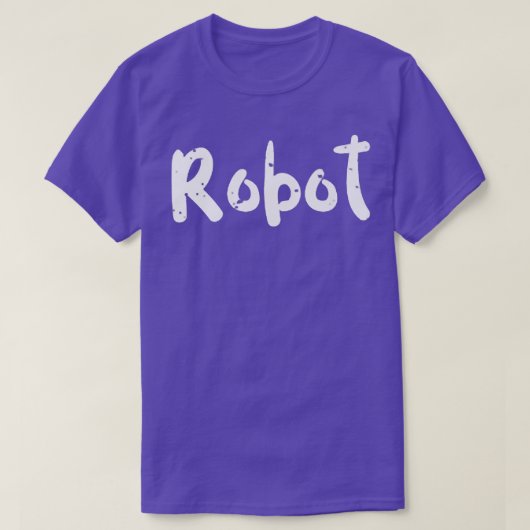 T-shirt Robot Robot - Science Saying Premium (Design devant)