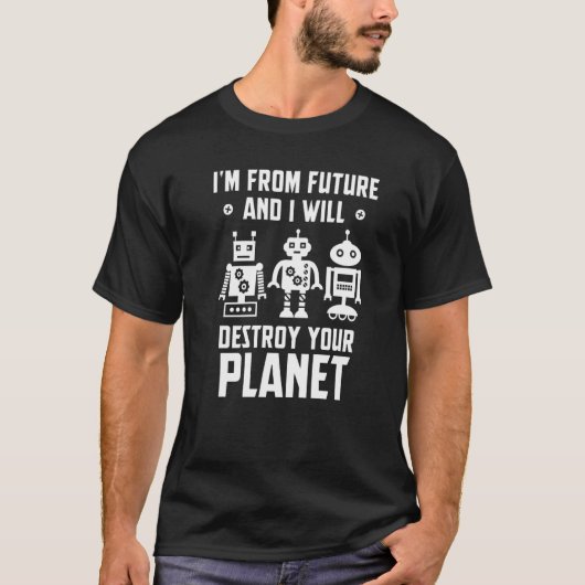 T-shirt Robot Robotic Robotics Engineer Artifical Intellig (Devant)