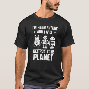 T-shirt Robot Robotique Robotique Ingénieur Artifical Inte