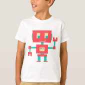 T-shirt Robot rouge (Devant)
