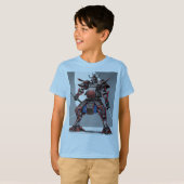 T-shirt robot samrai jack (Devant entier)