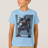 T-shirt robot samrai jack (Devant)