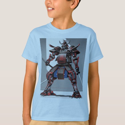 T-shirt robot samrai jack (Devant)