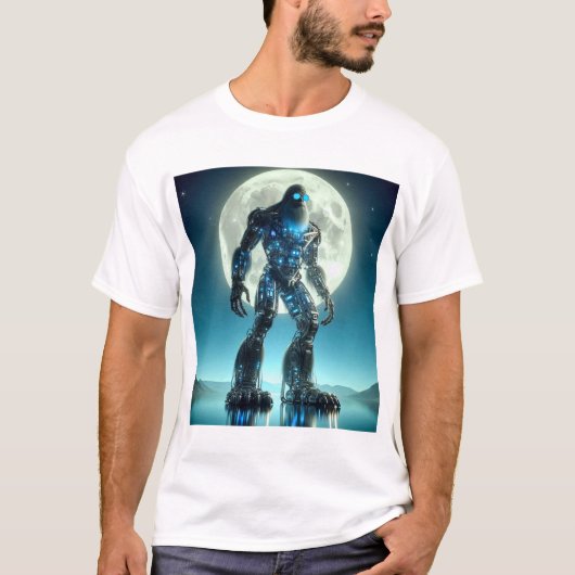 T-shirt Robot Sasquatch (Devant)