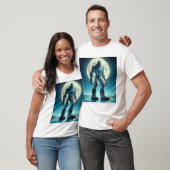 T-shirt Robot Sasquatch (Unisexe)