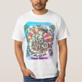 T-shirt Robot scifi dinosaure (Devant)