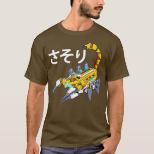 T-shirt Robot Scorpion japonais Anime Insect Premium