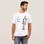 T-shirt ROBOT, si j'étais un robot…. (Devant entier)