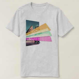 T-shirt Robot spatial Vaporwave