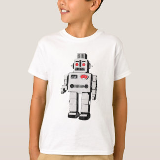 T-shirt robot vintage