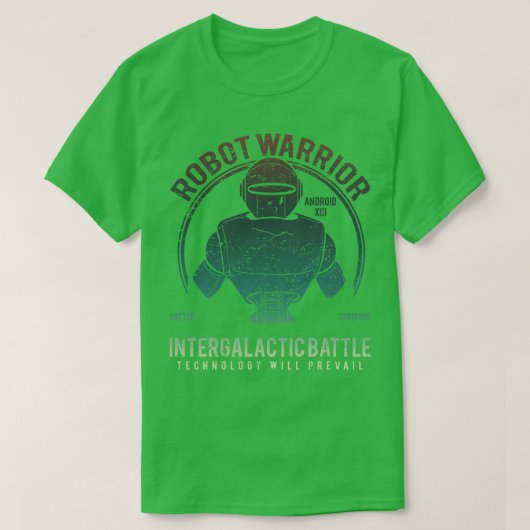 T-shirt Robot Warrior (Design devant)