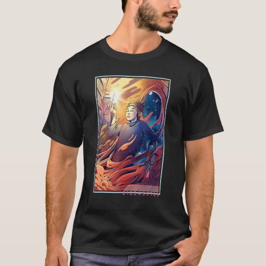 T-shirt Roboteur de l'Assistant multivers Art esthétique (Devant)