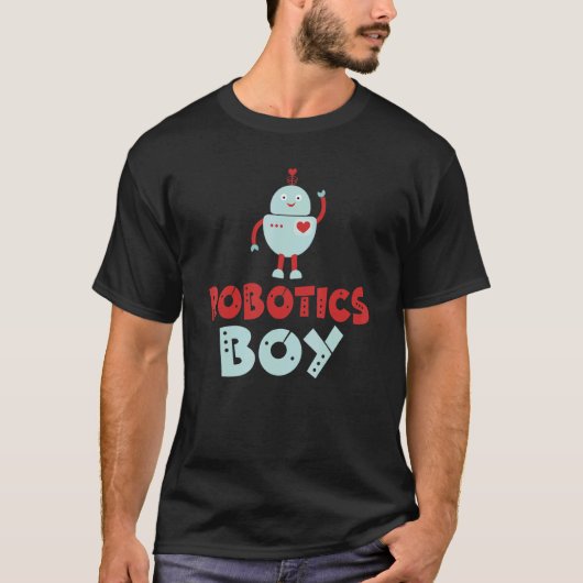 T-shirt Robotics Boy (Devant)