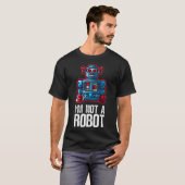 T-shirt Robotics Engineering Robot Nerd Droids AI VR Data  (Devant entier)