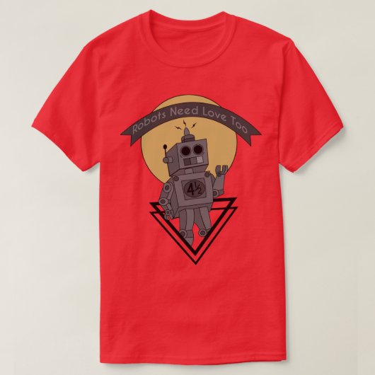 T-shirt Robotique créative (Design devant)