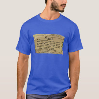 T-shirt Robotique de Shackelton - travailleurs Recherchés
