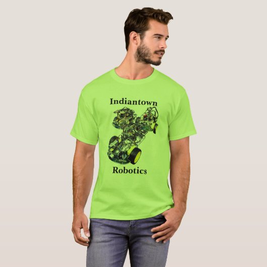 T-shirt Robotique d'Indiantown (Devant entier)