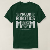T-shirt Robotique fière Maman Robot Ingénierie de Robot En (Design devant)