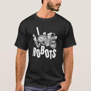 T-shirt Robotique Humour Intelligence Artificielle Ai I Lo